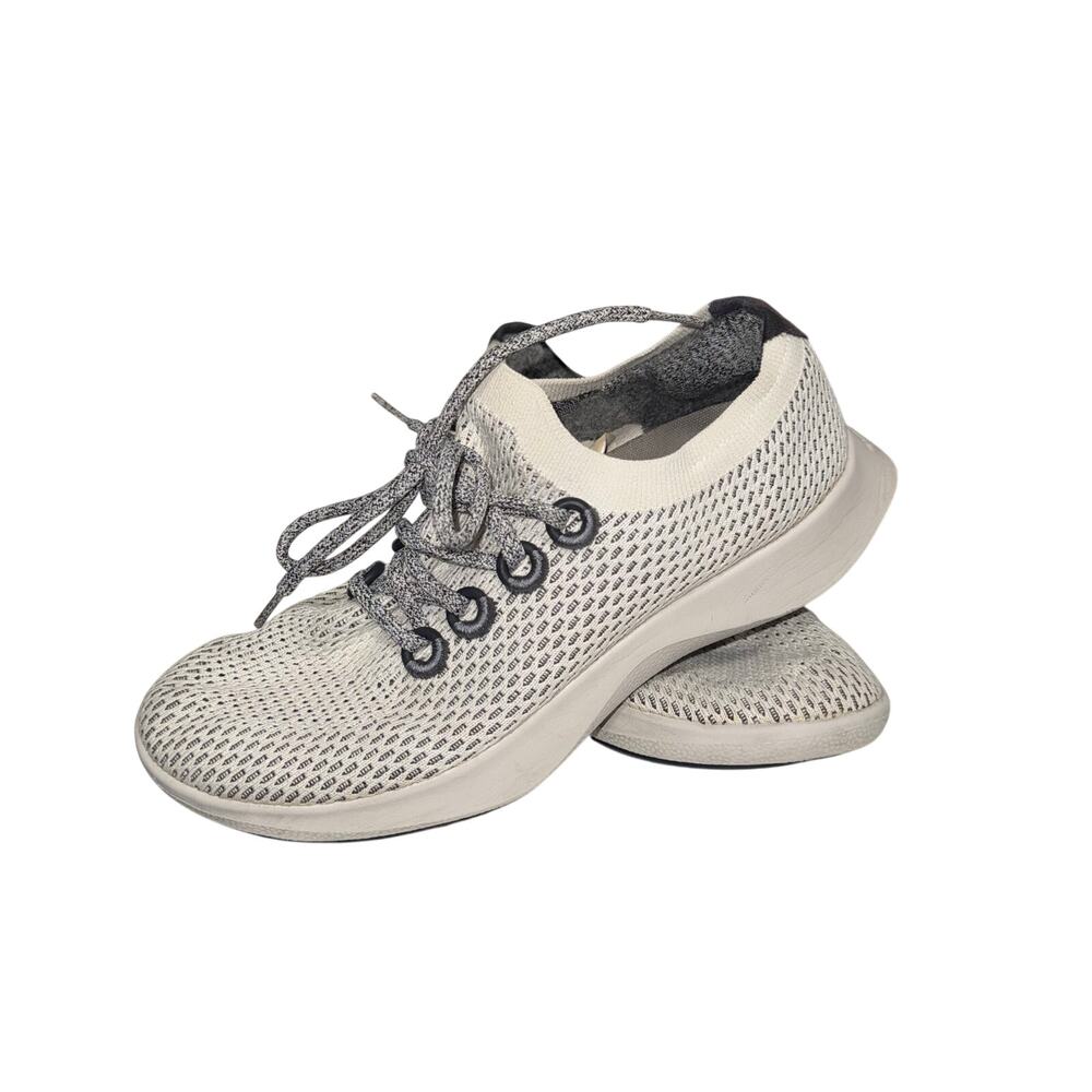 Allbirds Womens Tree Dasher Light Gray W 9.5 Lace Up Sneakers